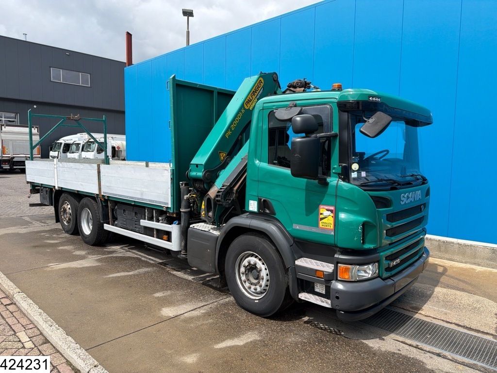 Scania P 410 EURO 6, Retarder, Palfinger, PTO