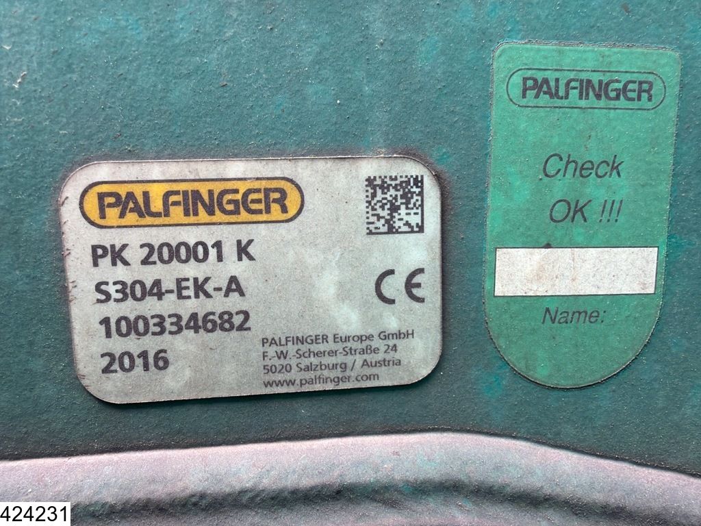 Scania P 410 EURO 6, Retarder, Palfinger, PTO