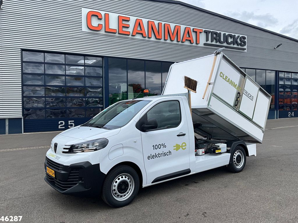 Peugeot E-Expert 100% elektrisch kippende zijlader