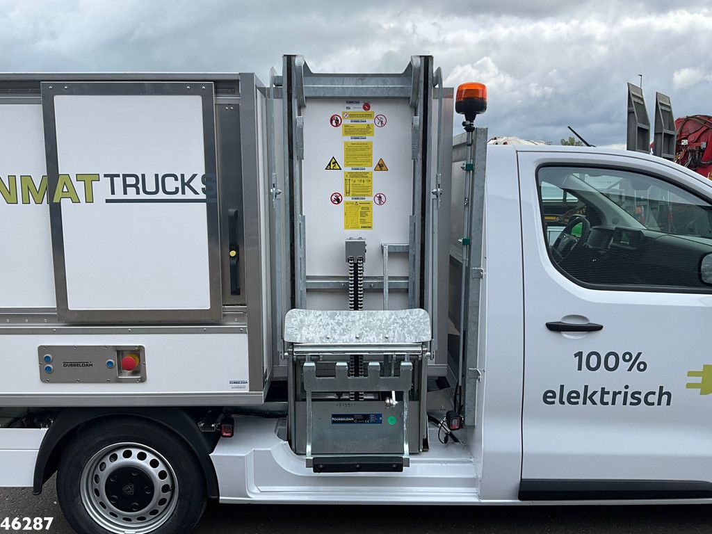 Peugeot E-Expert 100% elektrisch kippende zijlader