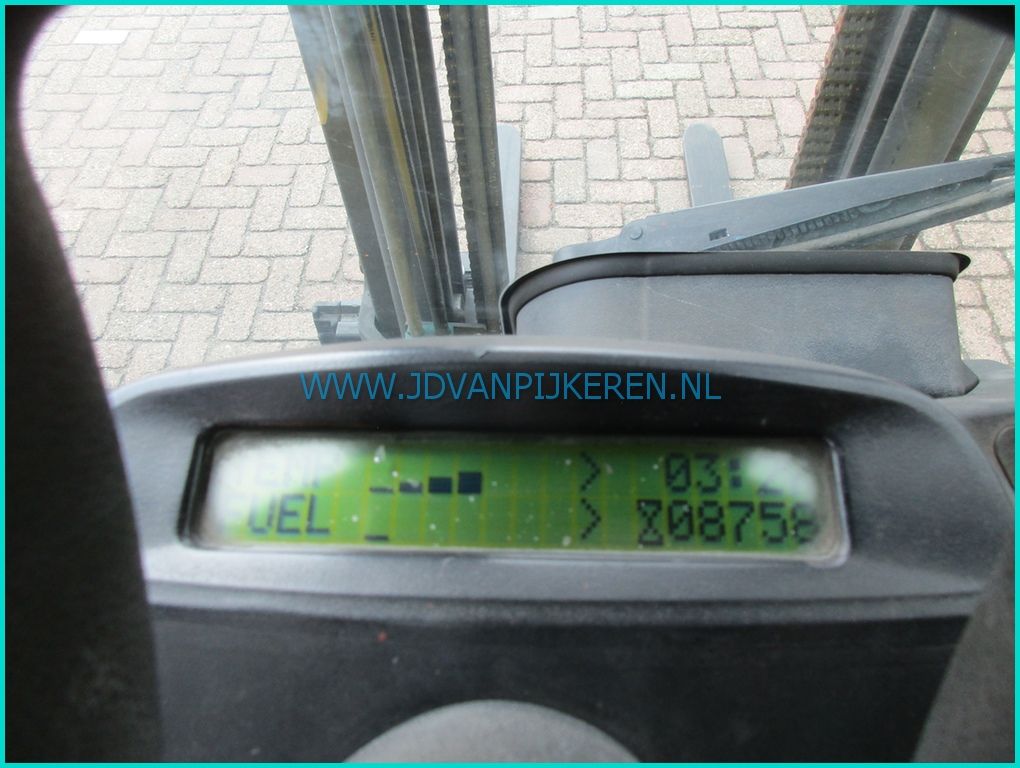 Hyster H3.0FT diesel+8758uur+sideshift+4xhydraulic+cabine