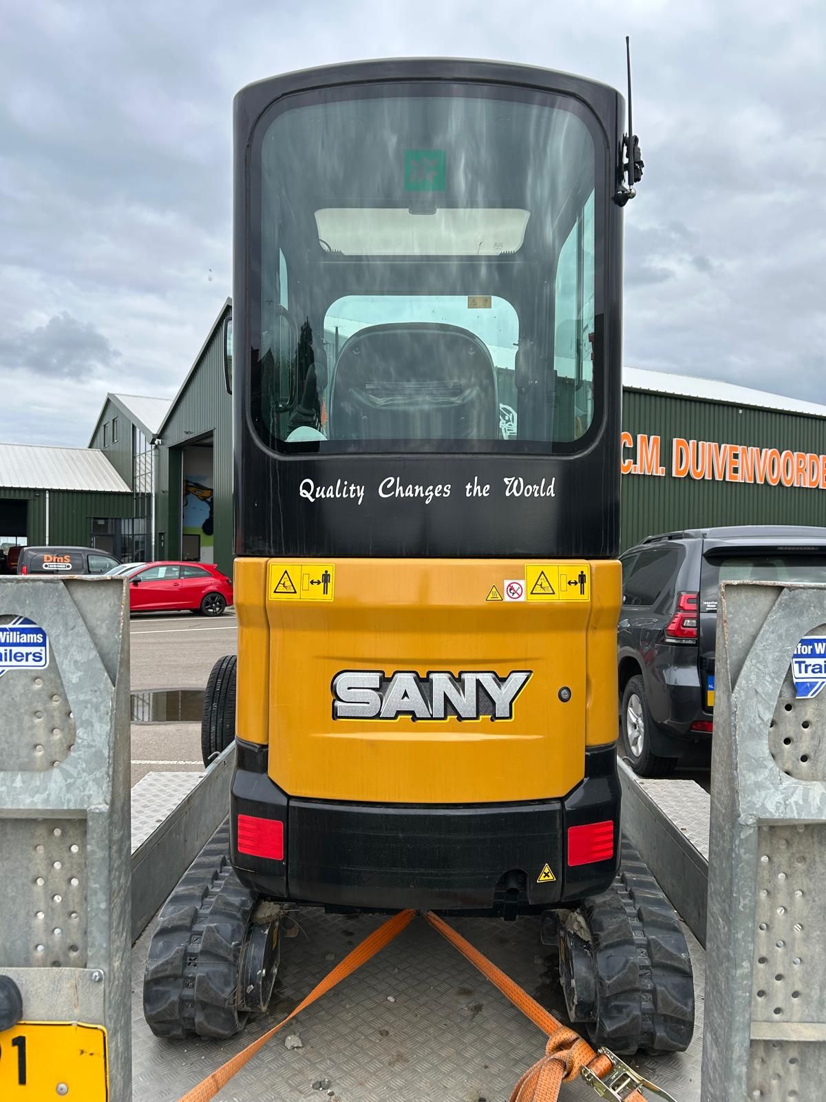 Sany SY18C graafmachine nieuw. Tijdelijk verlaagde actie prijs!
