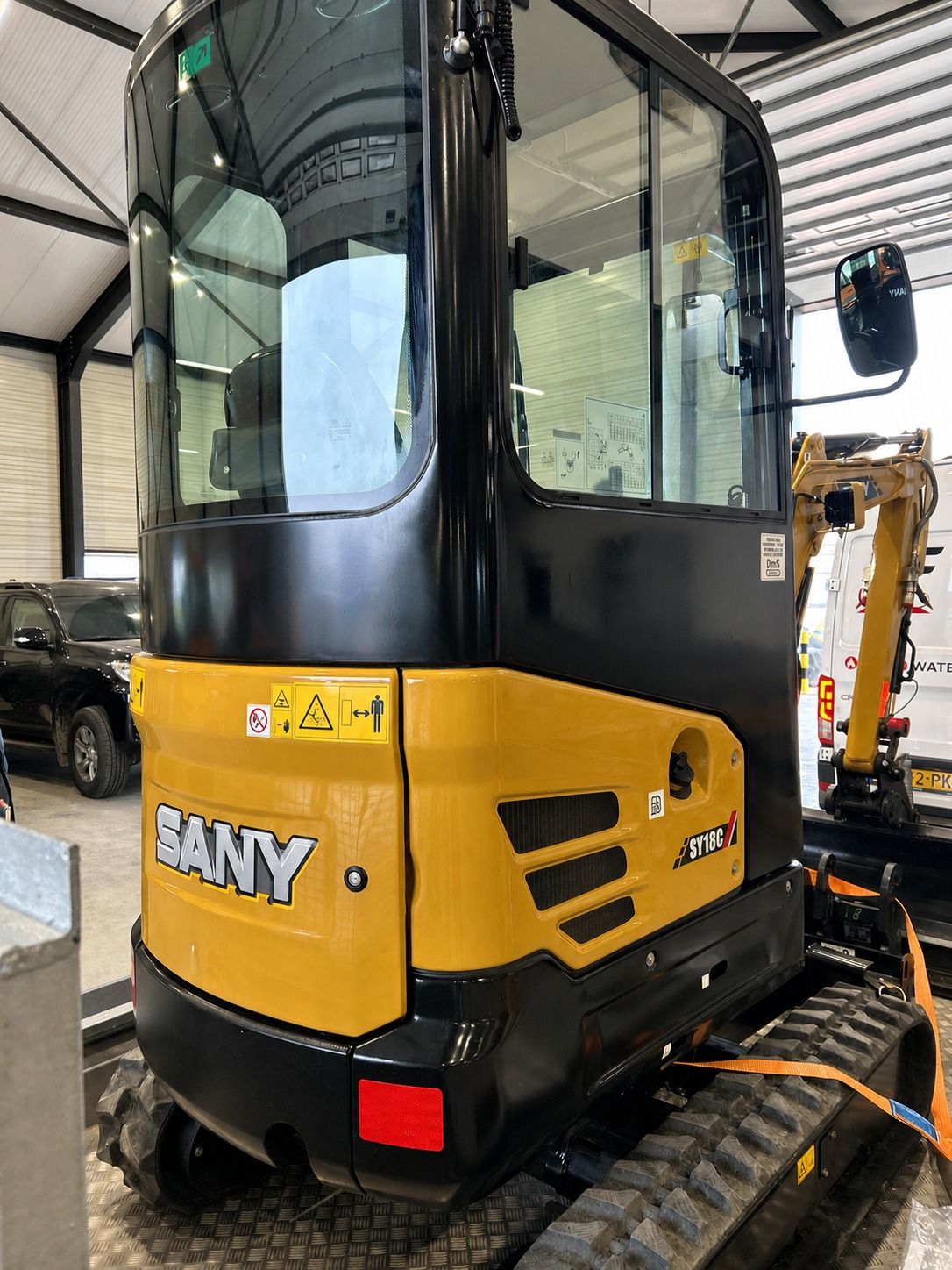 Sany SY18C graafmachine nieuw. Tijdelijk verlaagde actie prijs!