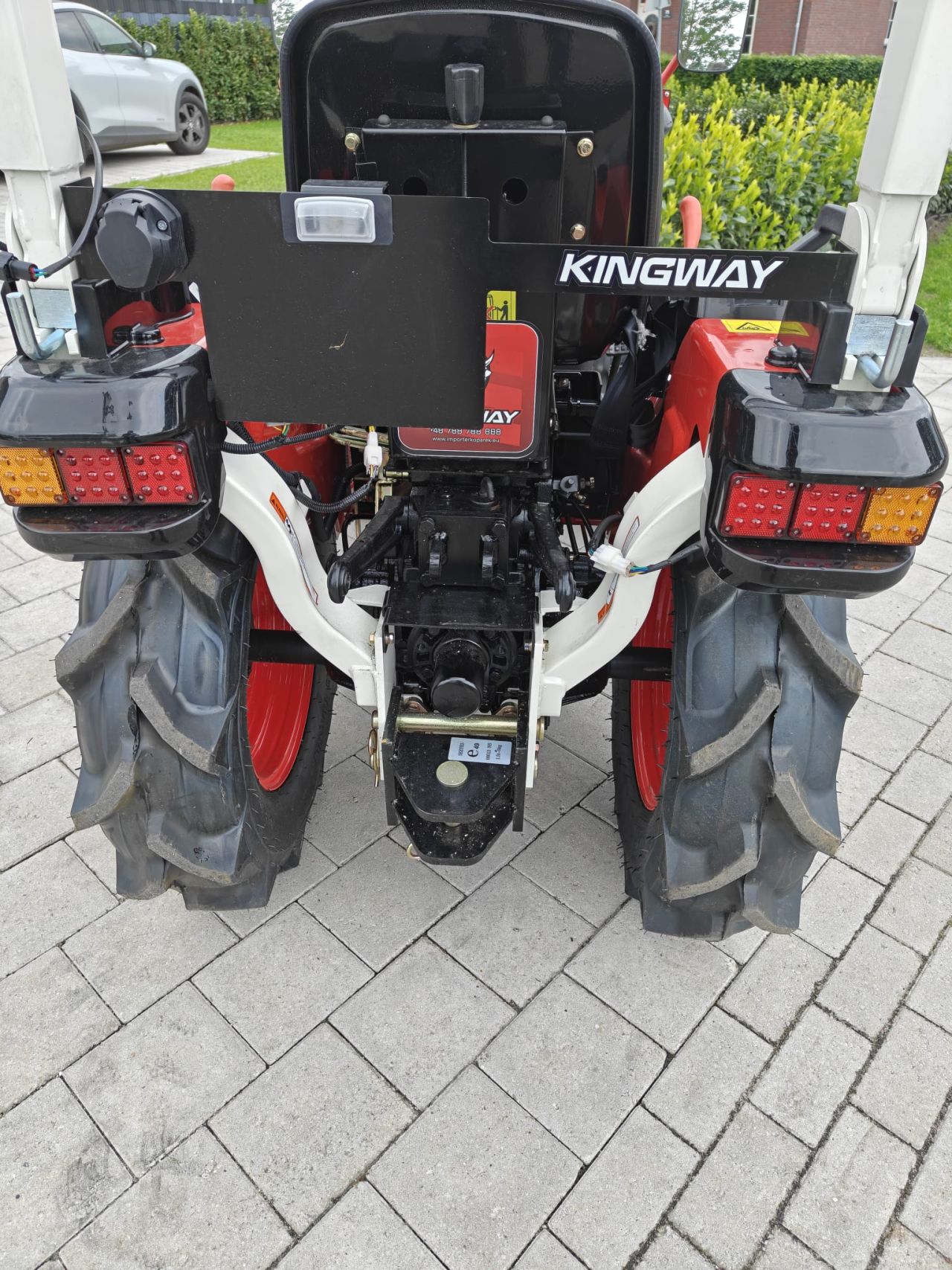 Kingway compacte minitractor trekker tractor 25PK 4x4 + garantie