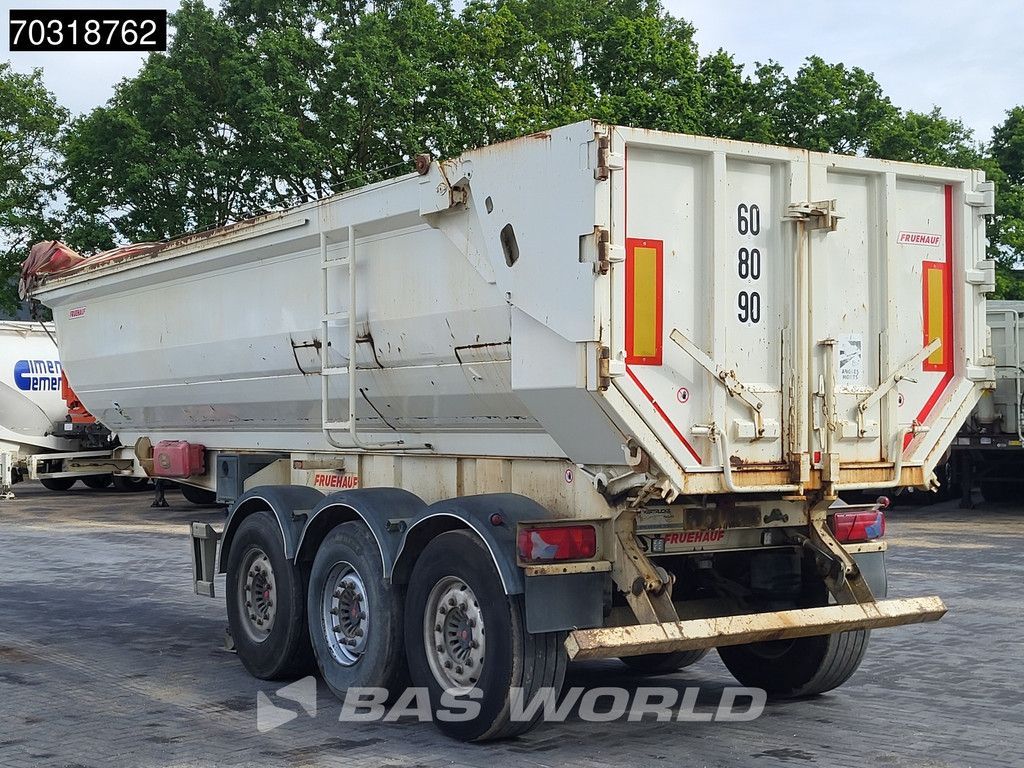 Fruehauf FST4FC 3 assen Lift Axle