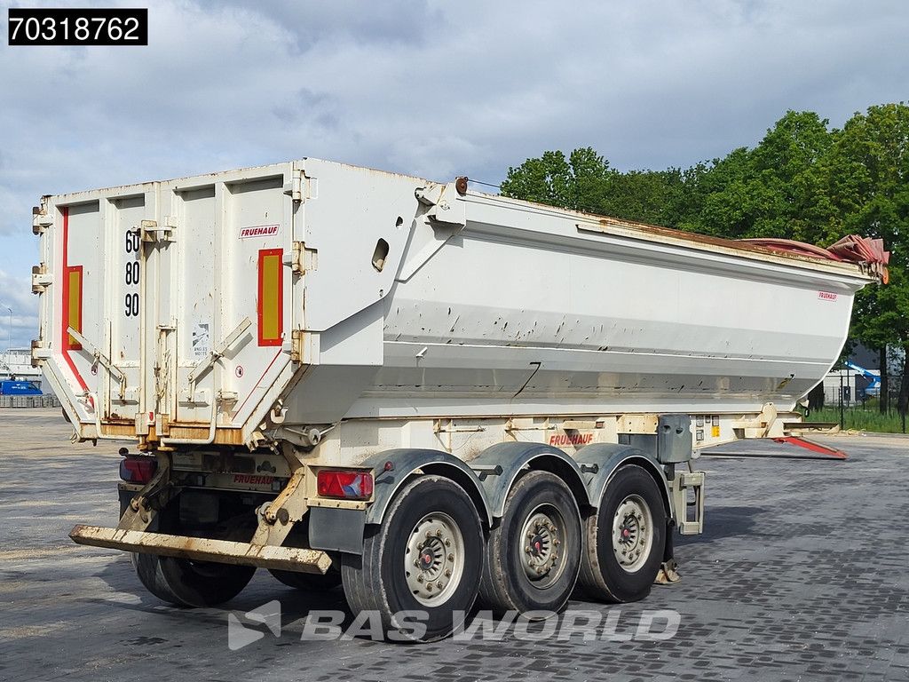 Fruehauf FST4FC 3 assen Lift Axle