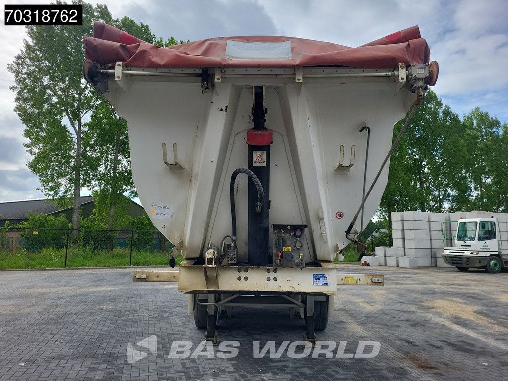 Fruehauf FST4FC 3 assen Lift Axle