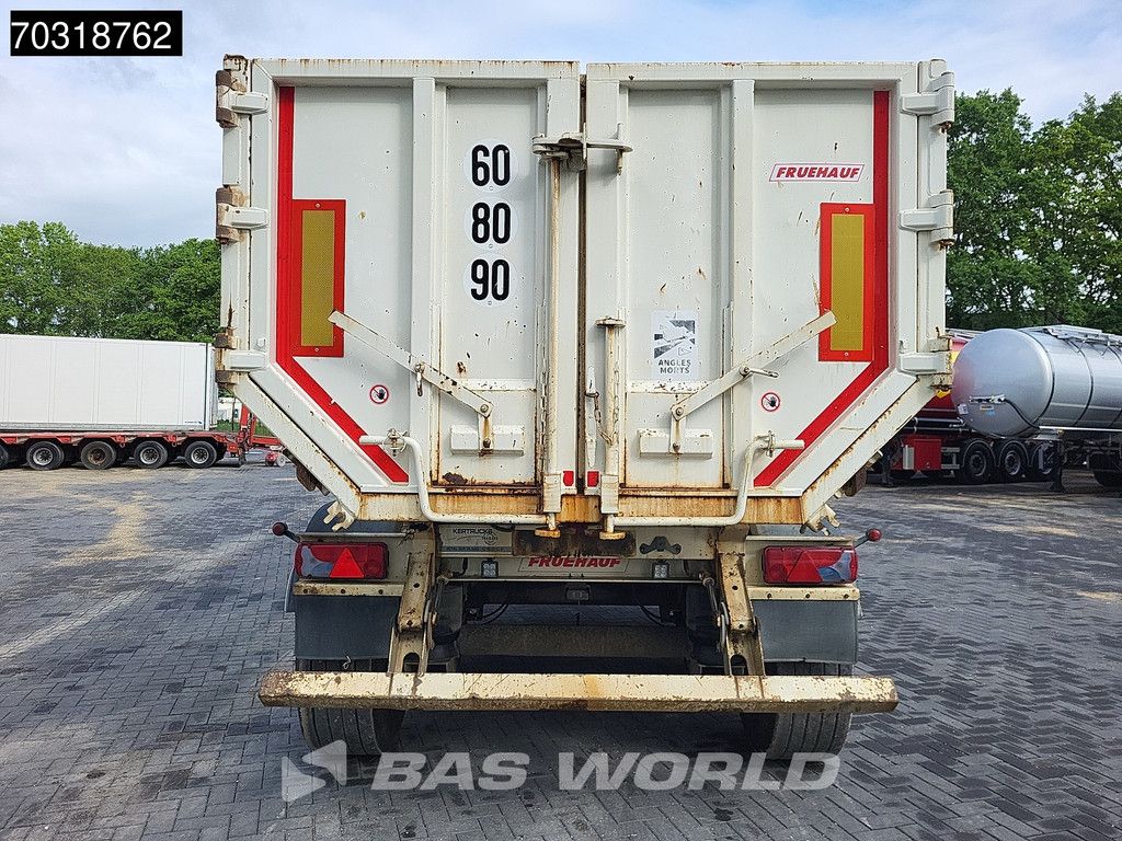 Fruehauf FST4FC 3 assen Lift Axle