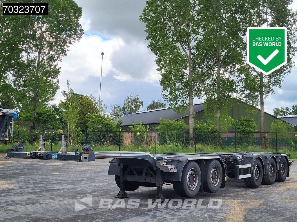 D-TEC VCC-06 5 assen 5-axle Breker-Chassis Steering +Lift axle