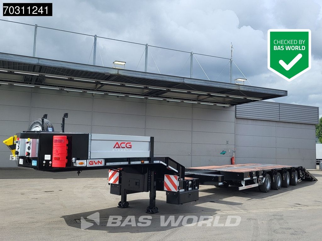GVN 4 GVN 4 Achsen NEW! 6m extendable Lift + 2xSteering Axle Hydraulic Ramps