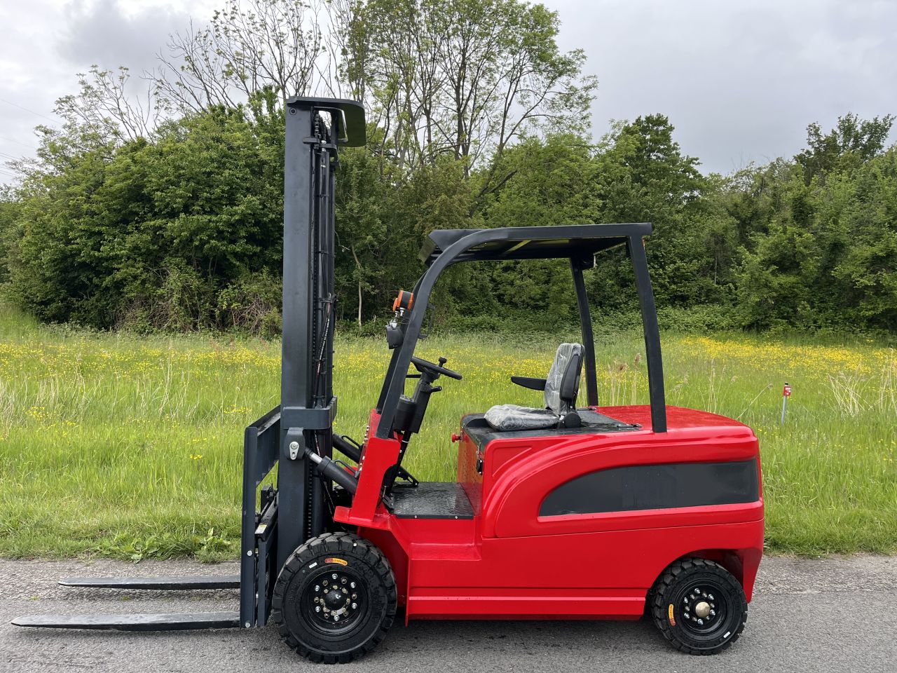 Elektrische heftruck 2025 triplo sideshift vorkversteller