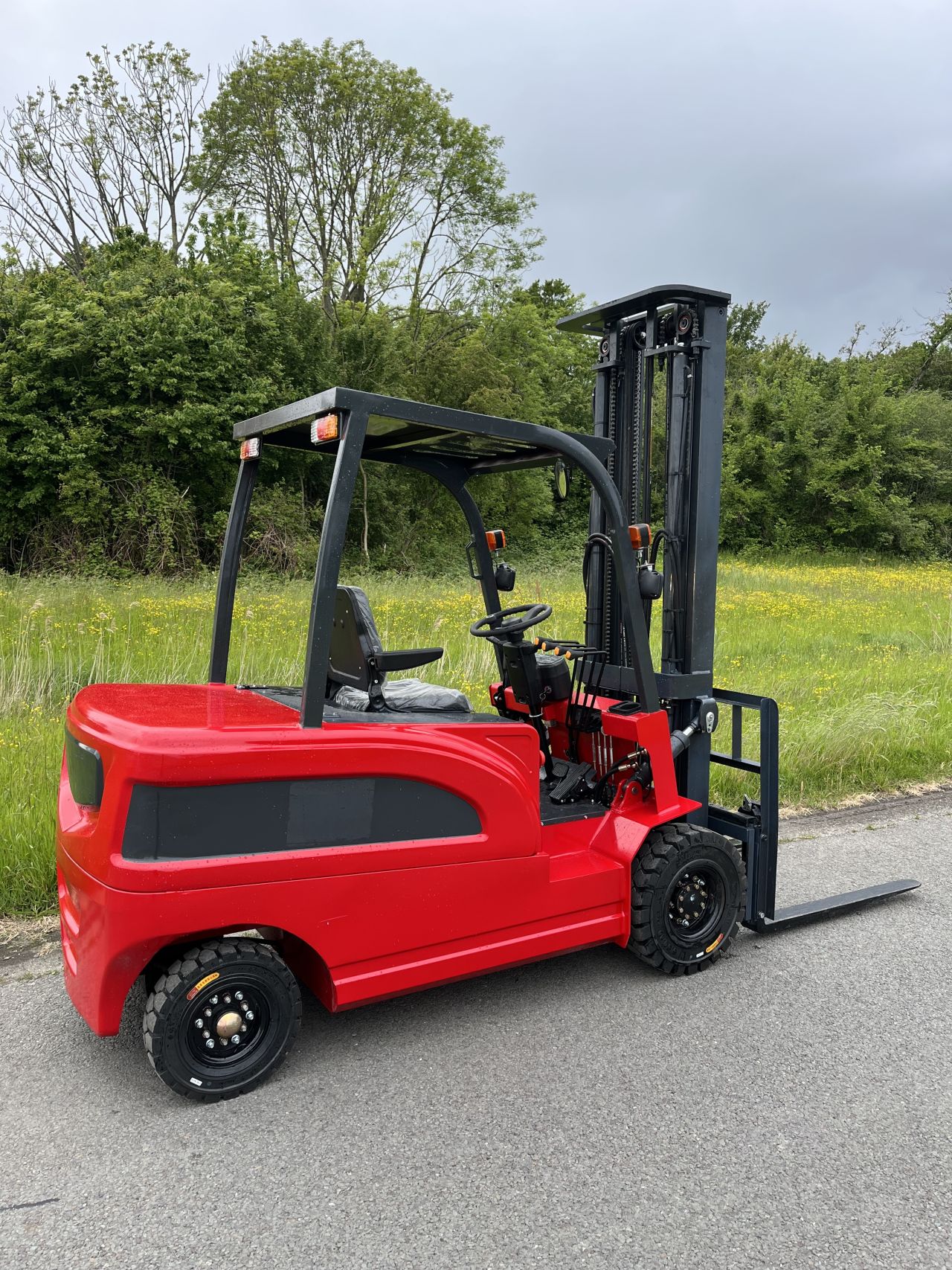 Elektrische heftruck 2025 triplo sideshift vorkversteller