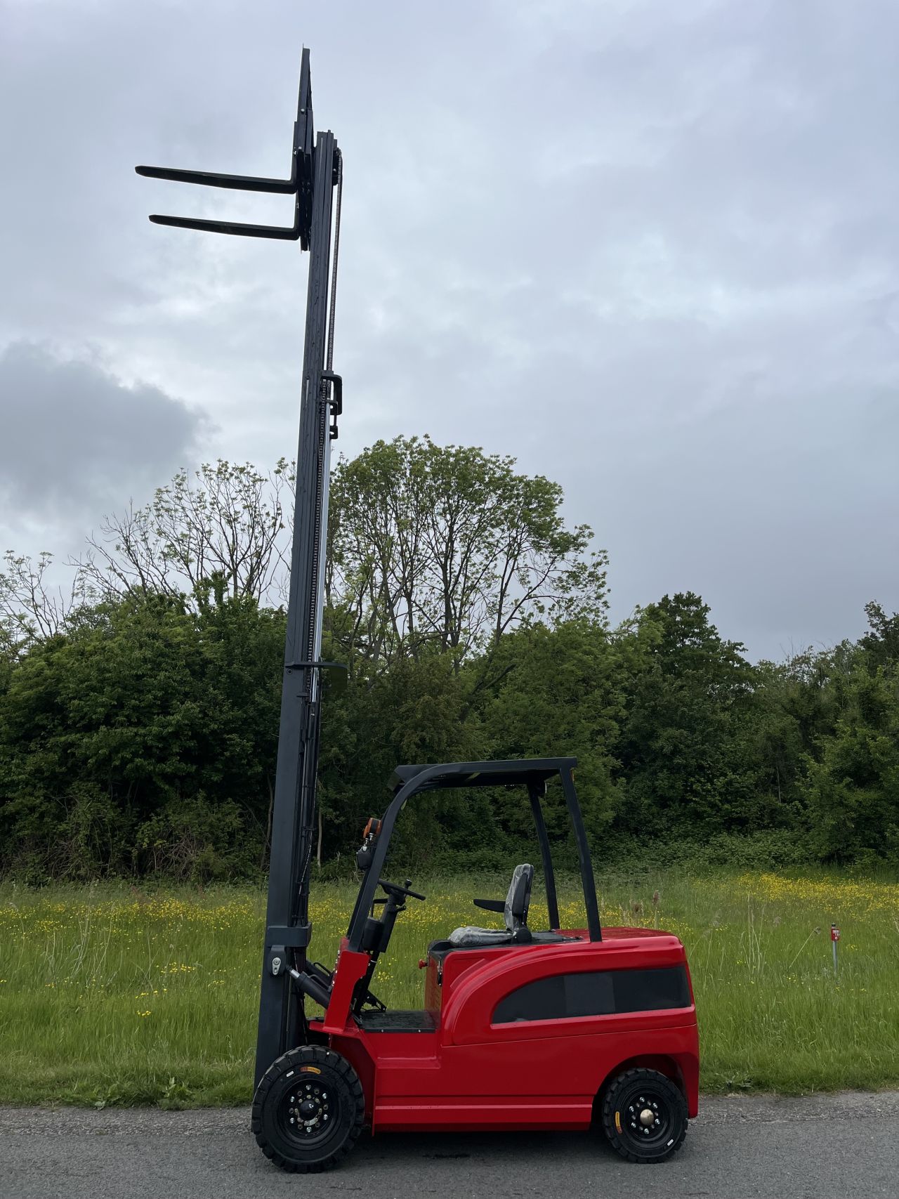 Elektrische heftruck 2025 triplo sideshift vorkversteller