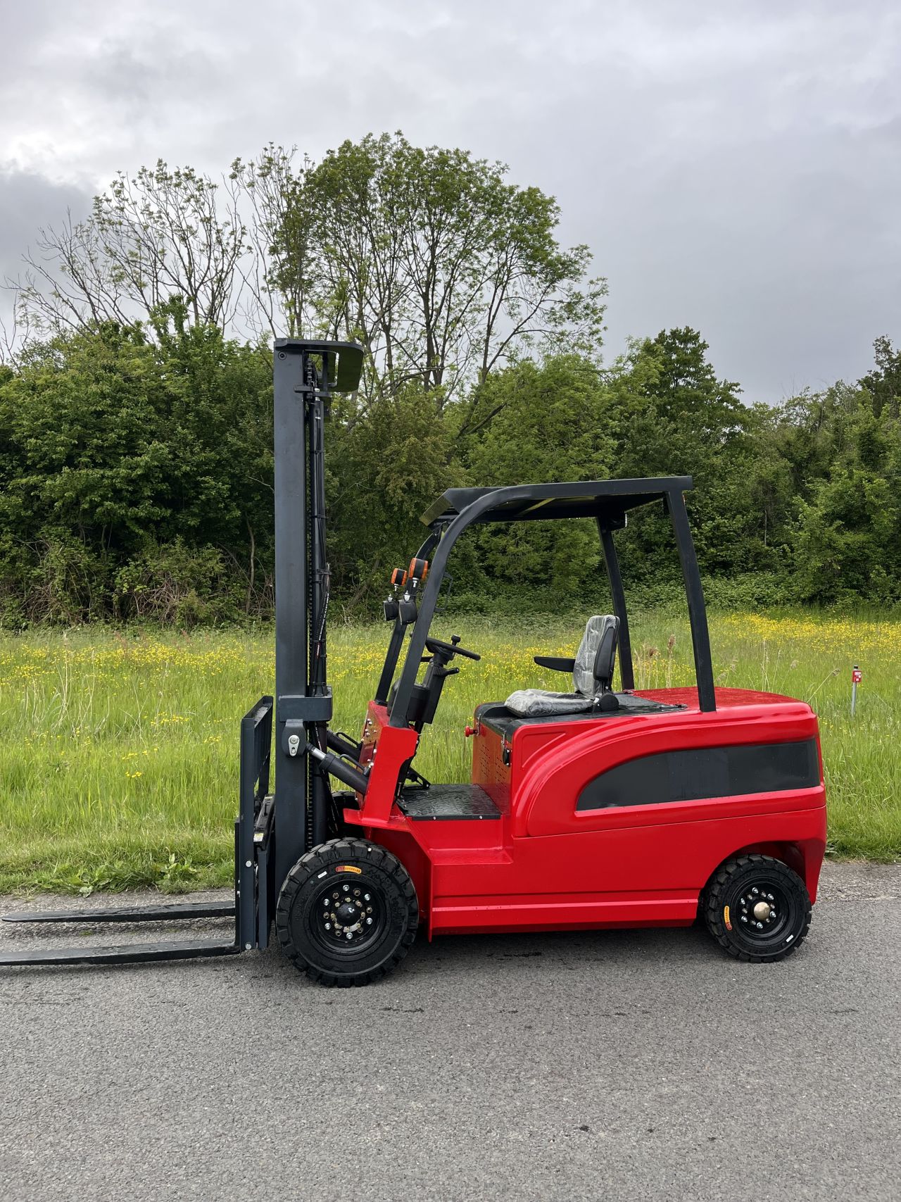 Elektrische heftruck 2025 triplo sideshift vorkversteller