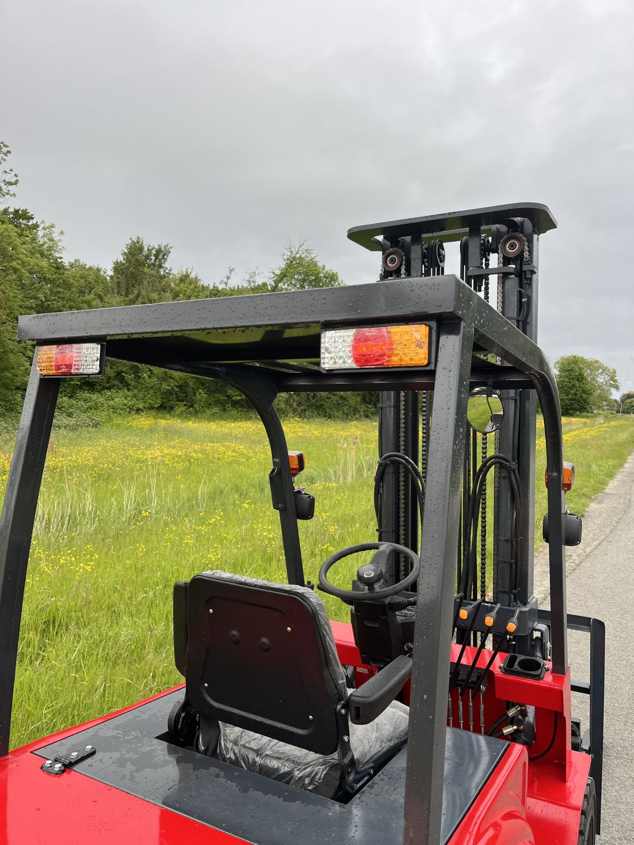 Elektrische heftruck 2025 triplo sideshift vorkversteller