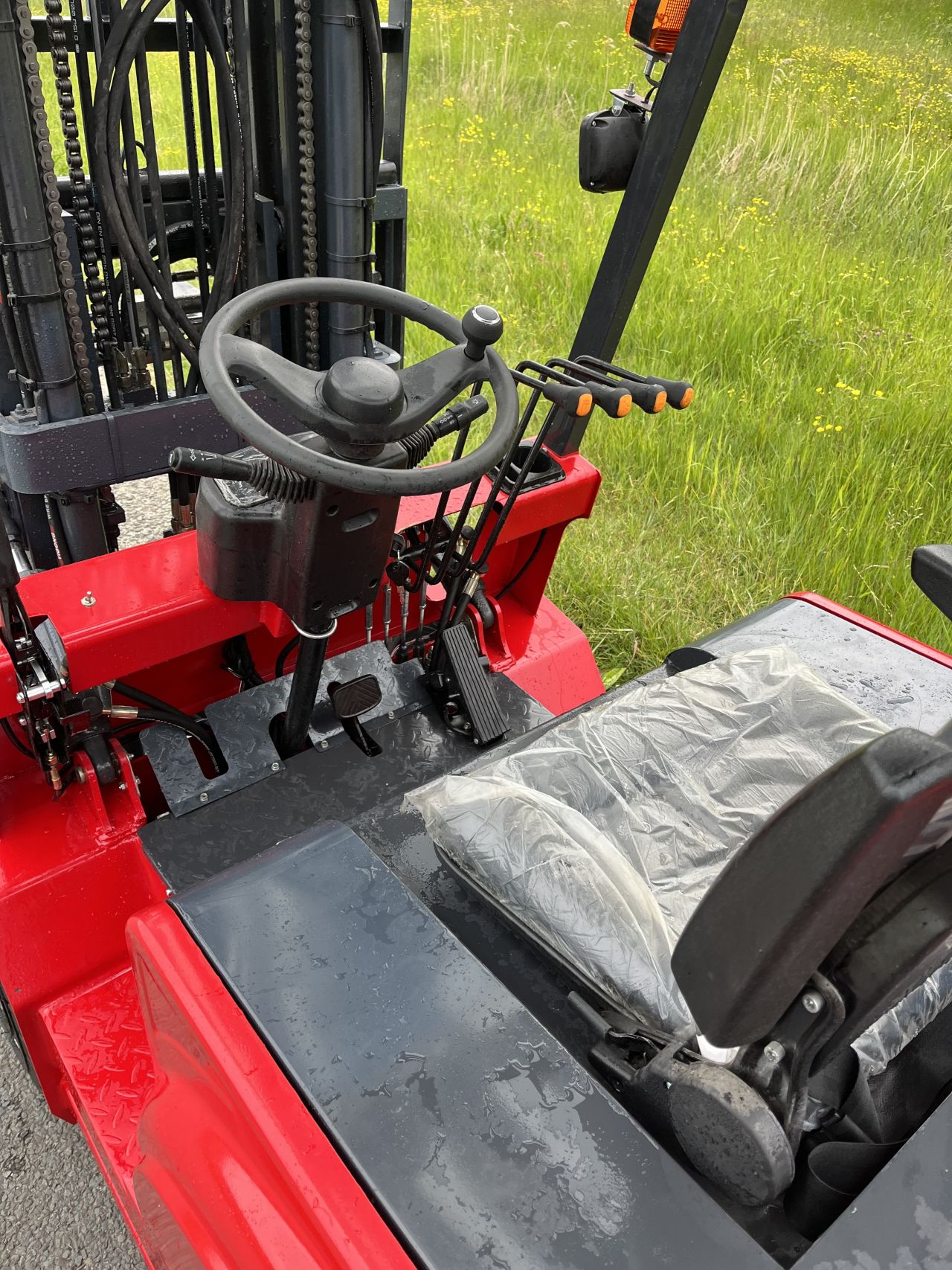 Elektrische heftruck 2025 triplo sideshift vorkversteller