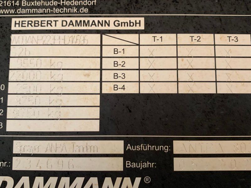 Dammann Profi 8030 Proficlass // luftassisteret