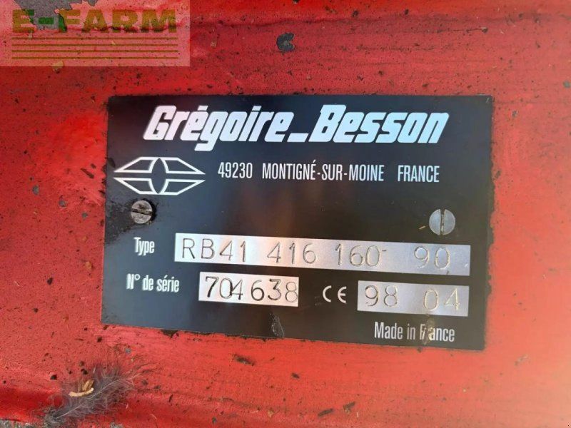 Gregoire charrue rb41 . besson
