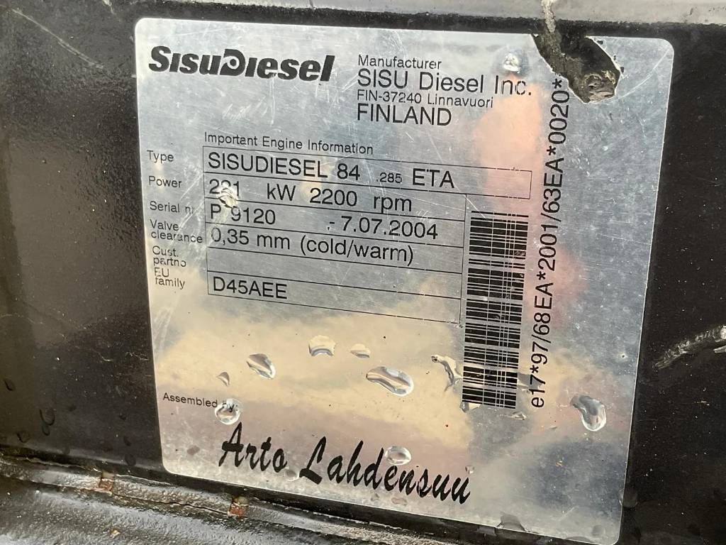 Agco Sisu Power 8.4 Liter 6 cilinder motor