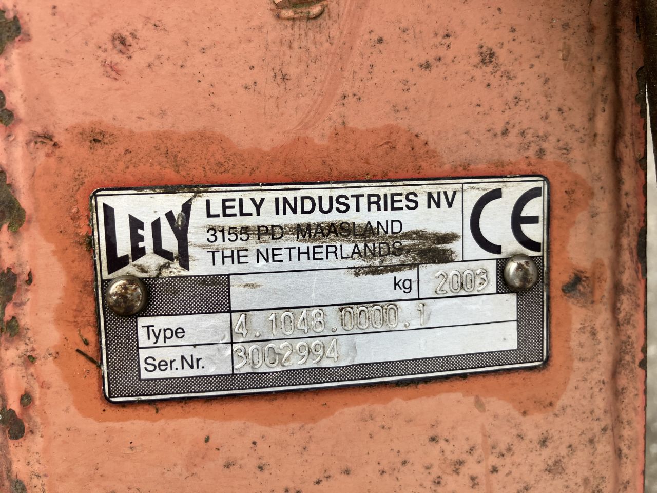 Lely lotus 900