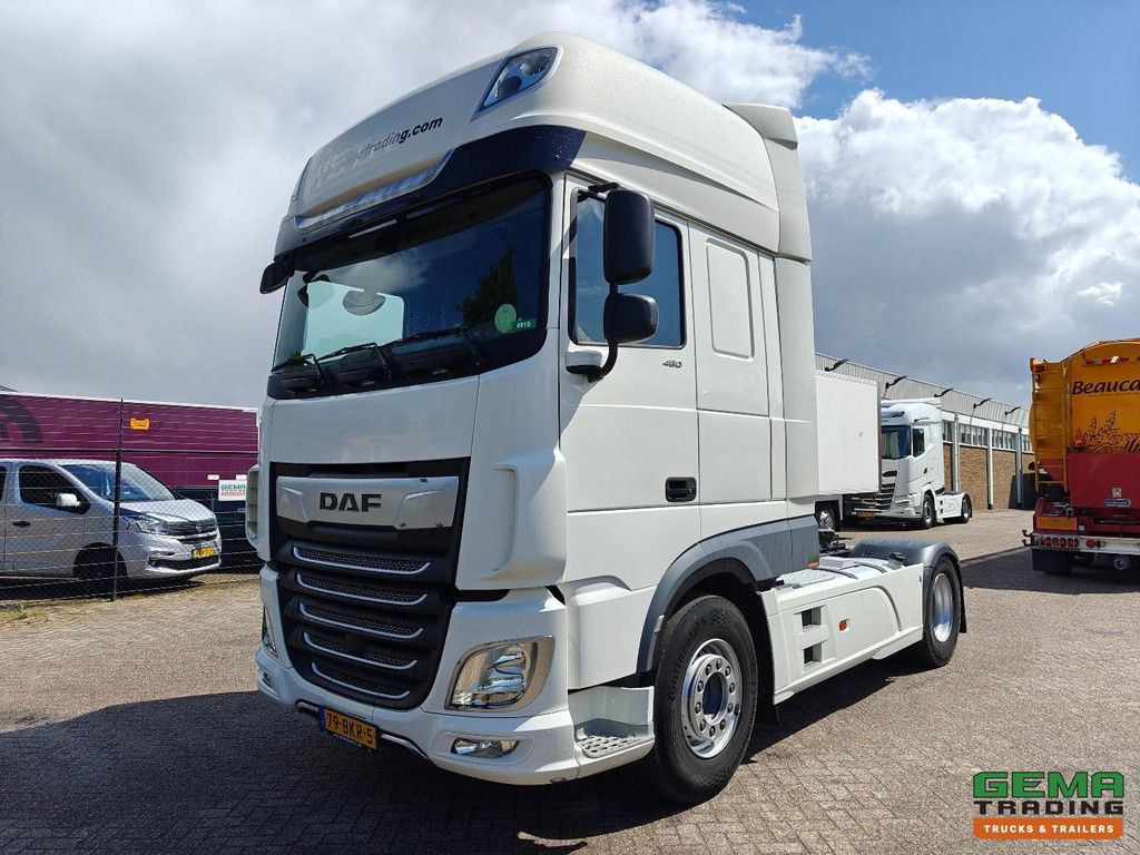 DAF XF 480 FT 4x2 SuperSpaceCab Euro6C - 9T Front Axle - Skirts - Double Tank - Rema