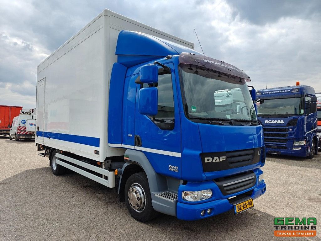DAF FA LF45.220 4x2 Sleeper Euro5 EEV - Enclosed Box 5.4m + Tail Lift 1500kg - Home Floor - Side Door - Fold-down Bed