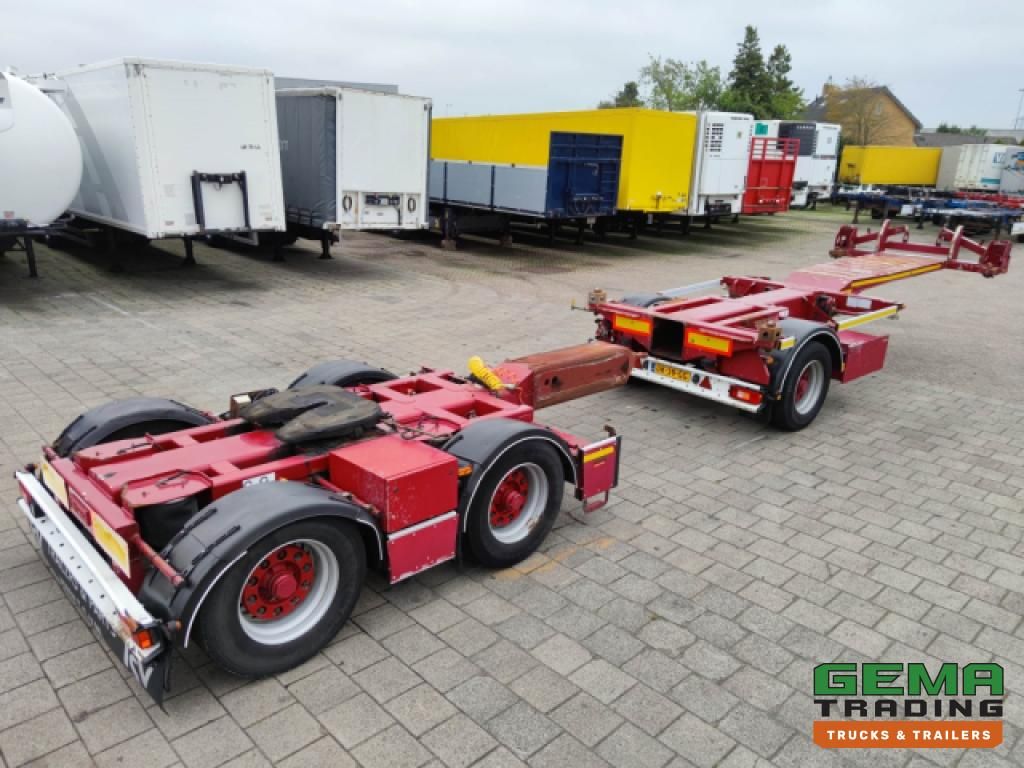 D-Tec COMBITRAILER CT-41-03D 20FT Combi Dolly - Lift/Steering Axles - Central Lubrication - BPW Axles - Drum Brake