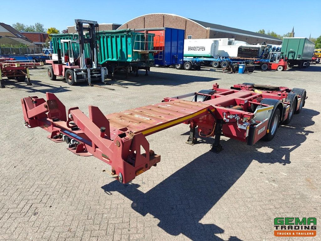 D-Tec COMBITRAILER CT-41-03D 20FT Combi Dolly - Lift/Steering Axles - Central Lubrication - BPW Axles - Drum Brake