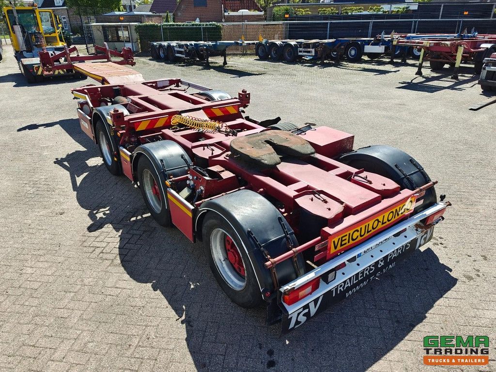 D-Tec COMBITRAILER CT-41-03D 20FT Combi Dolly - Lift/Steering Axles - Central Lubrication - BPW Axles - Drum Brake