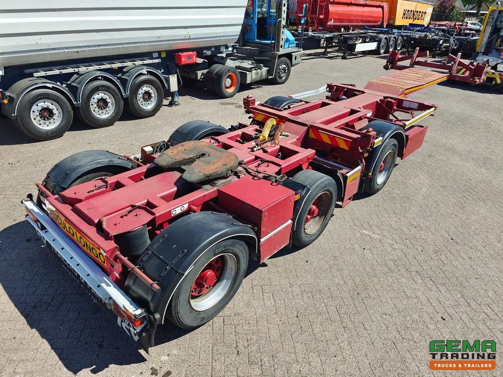 D-Tec COMBITRAILER CT-41-03D 20FT Combi Dolly - Lift/Steering Axles - Central Lubrication - BPW Axles - Drum Brake