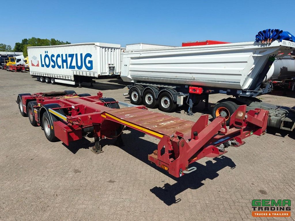 D-Tec COMBITRAILER CT-41-03D 20FT Combi Dolly - Lift/Steering Axles - Central Lubrication - BPW Axles - Drum Brake