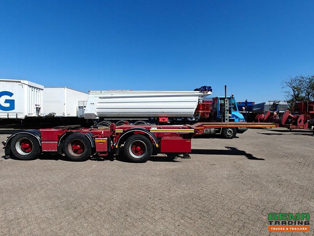 D-Tec COMBITRAILER CT-41-03D 20FT Combi Dolly - Lift/Steering Axles - Central Lubrication - BPW Axles - Drum Brake