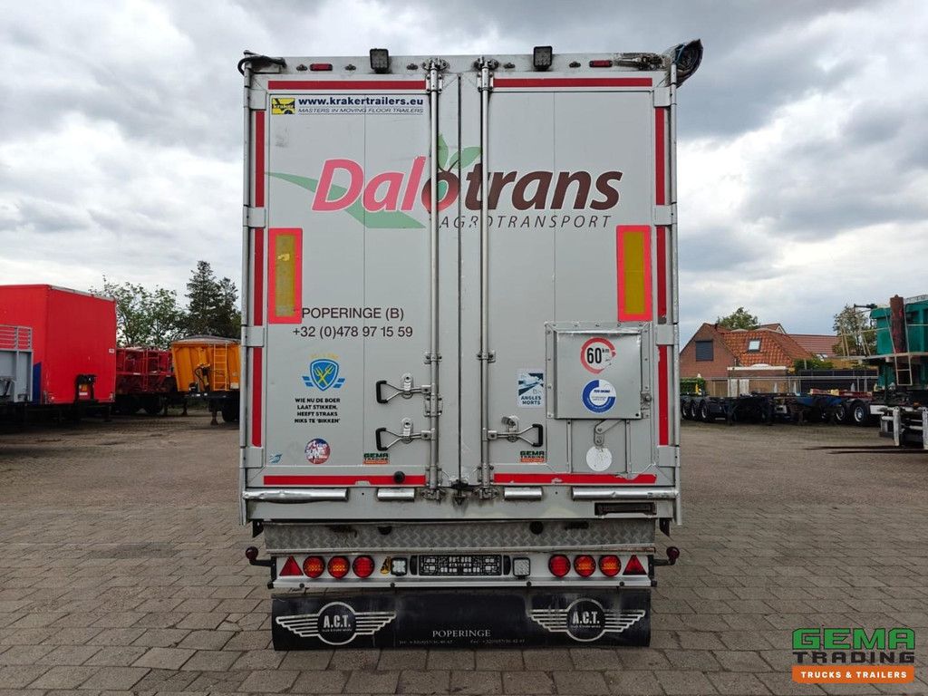 Kraker CF-Z 200ZL WalkingFloor 80 m³ - PowerWash - Verzinkt - 10 mm - Getreideklappe - Valx-Achsen-Scheibenbremse