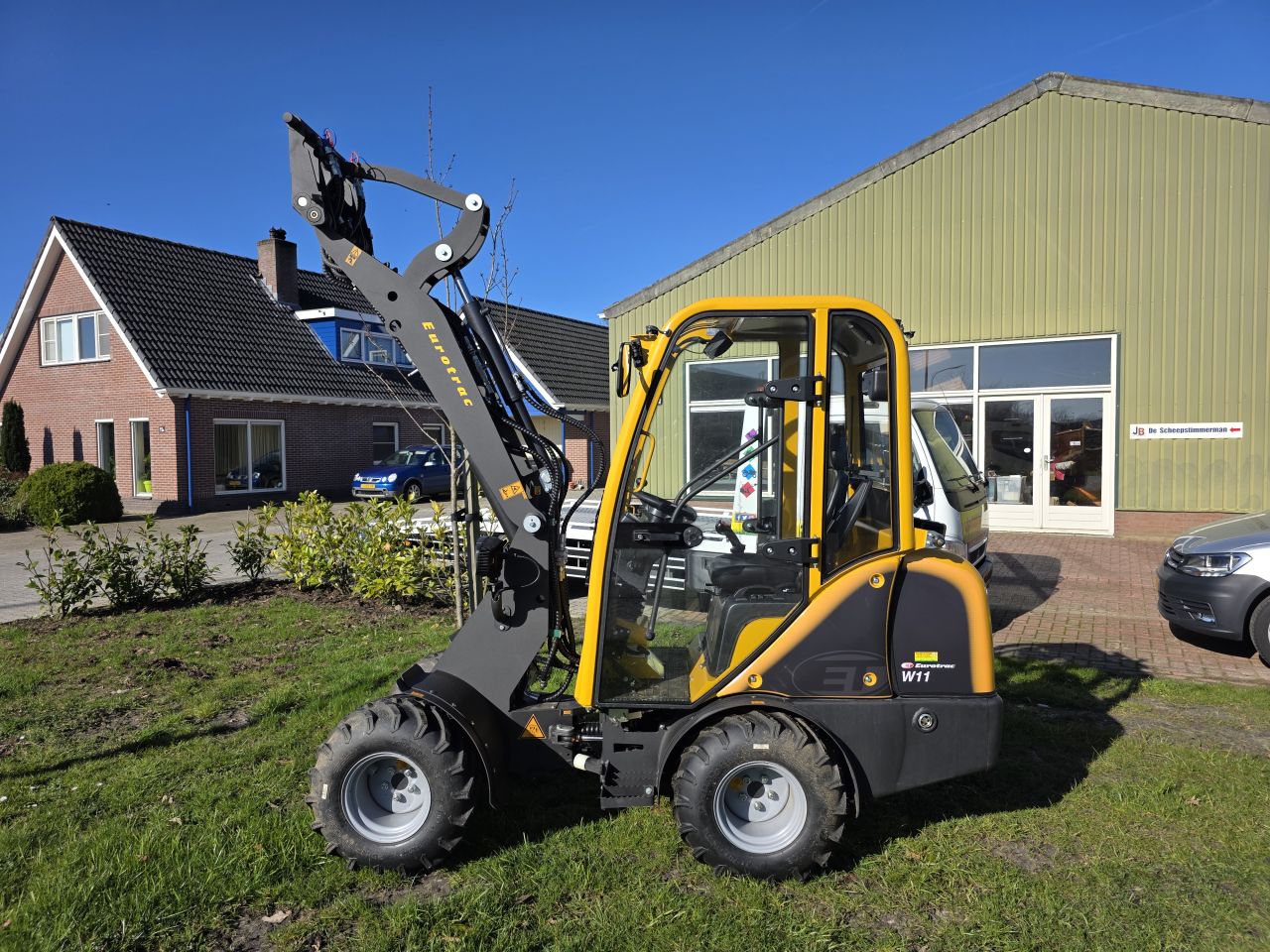 Minigraafmachine-Skidsteer-Minishovel-maaimachines