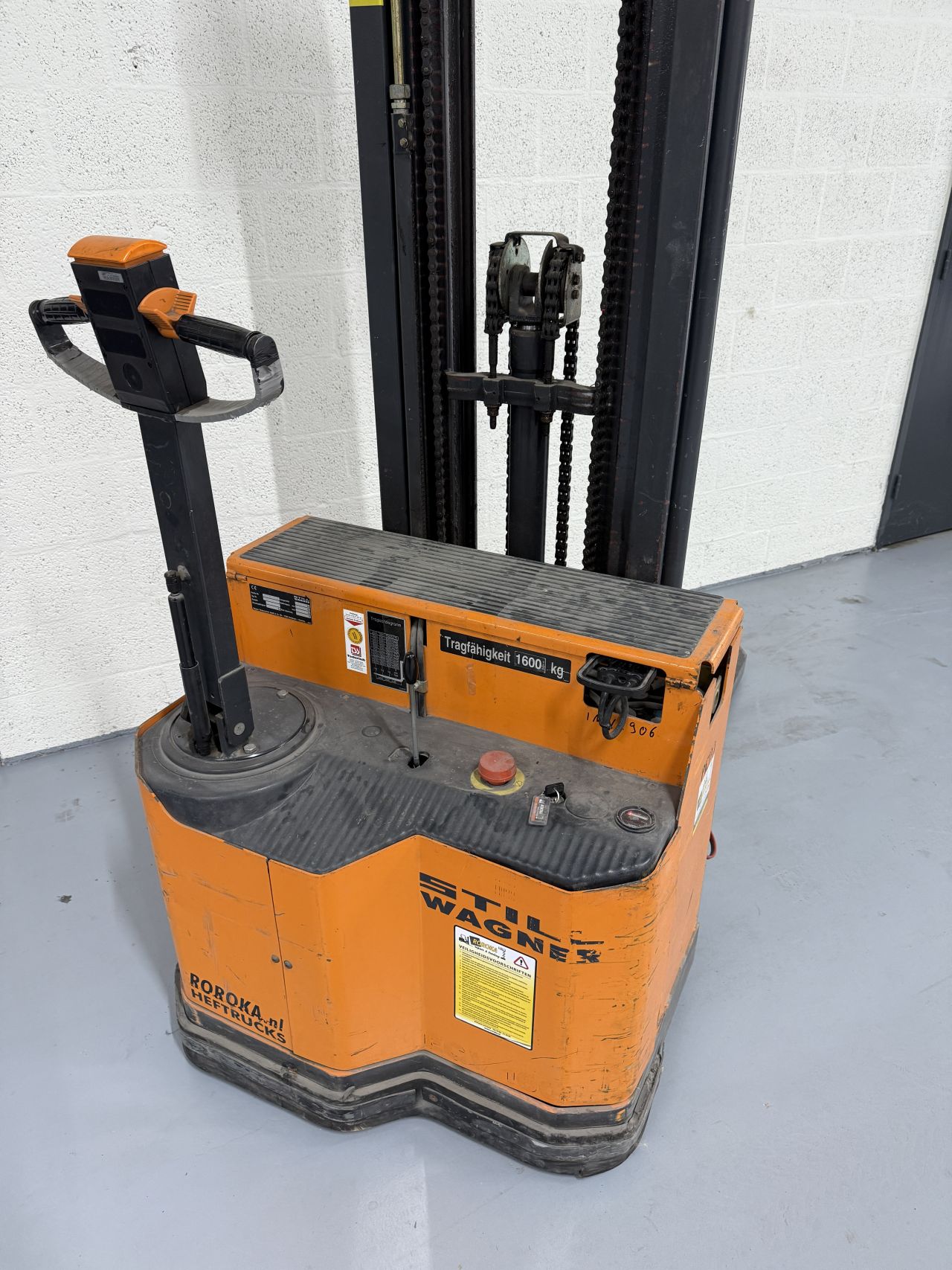 Still EGV1600 5 mtr Triplex accu slecht