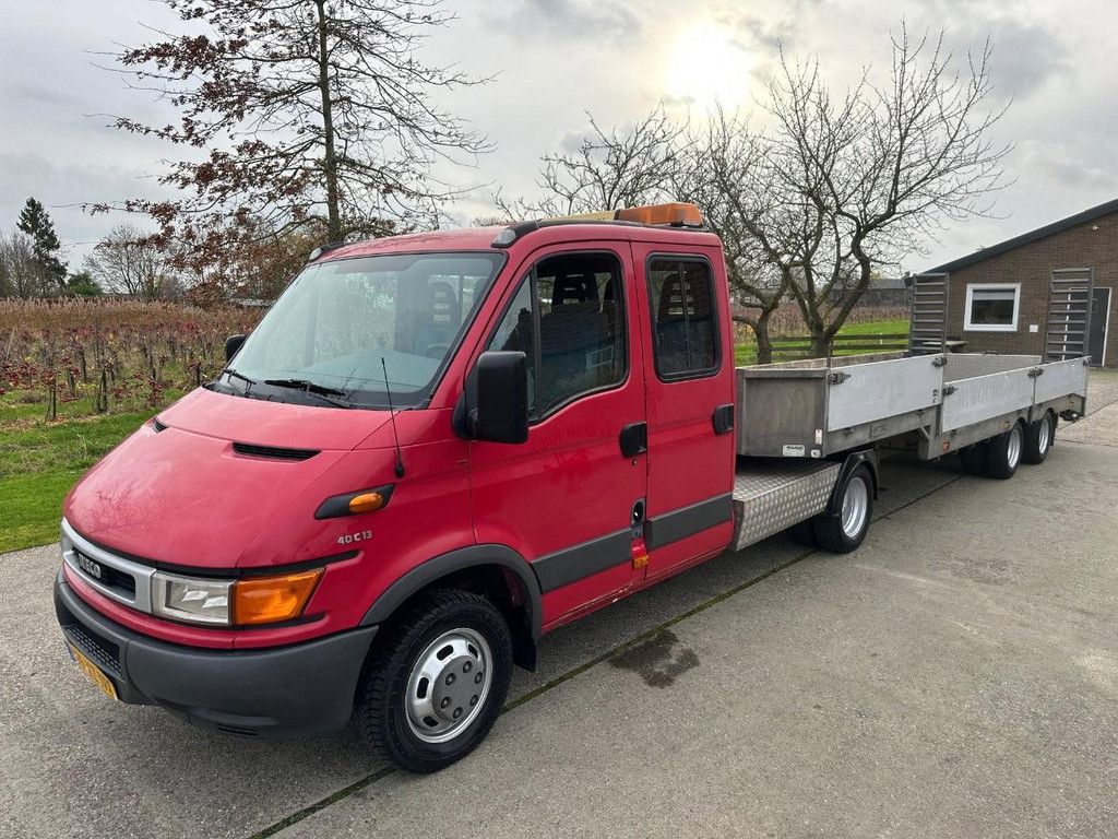Iveco 40C / BE COMBI 10T MIT VELDHUIZEN P31-5A / CREWCAB 7 Pers. / NEUE APK AT1013