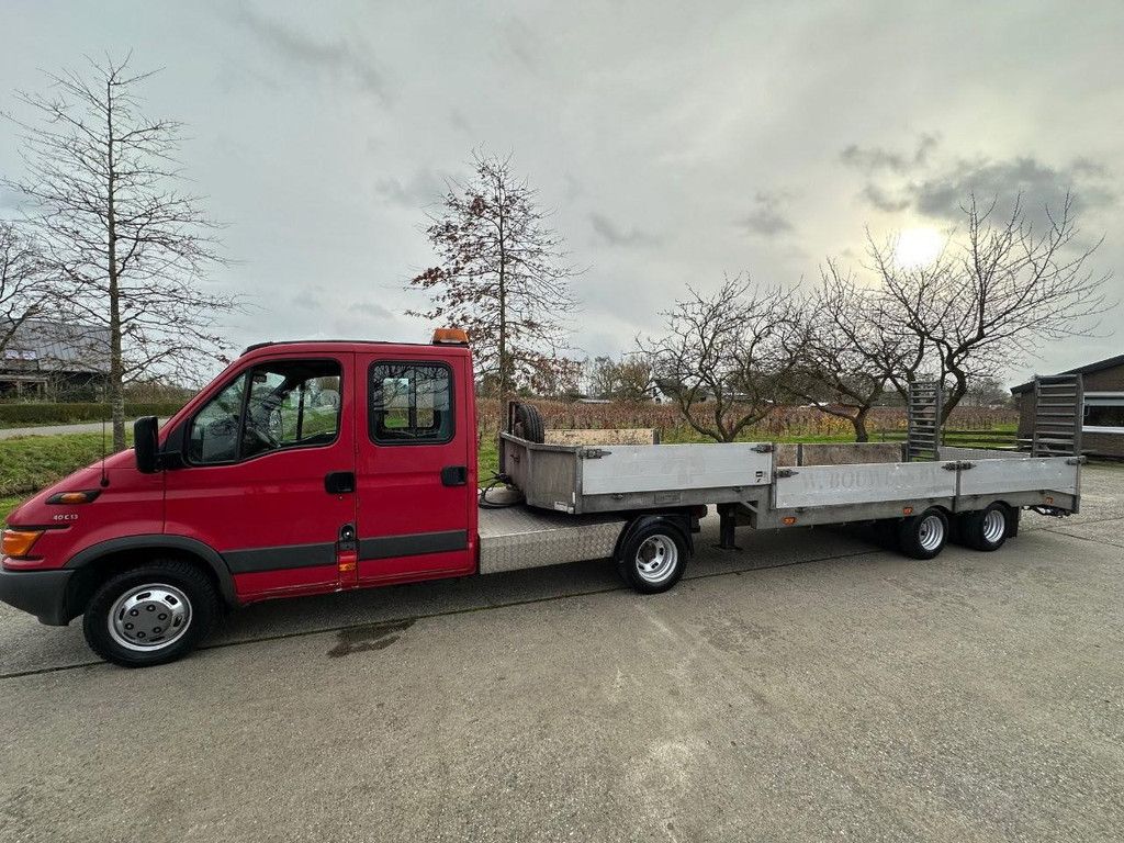 Iveco 40C / BE COMBI 10T MIT VELDHUIZEN P31-5A / CREWCAB 7 Pers. / NEUE APK AT1013