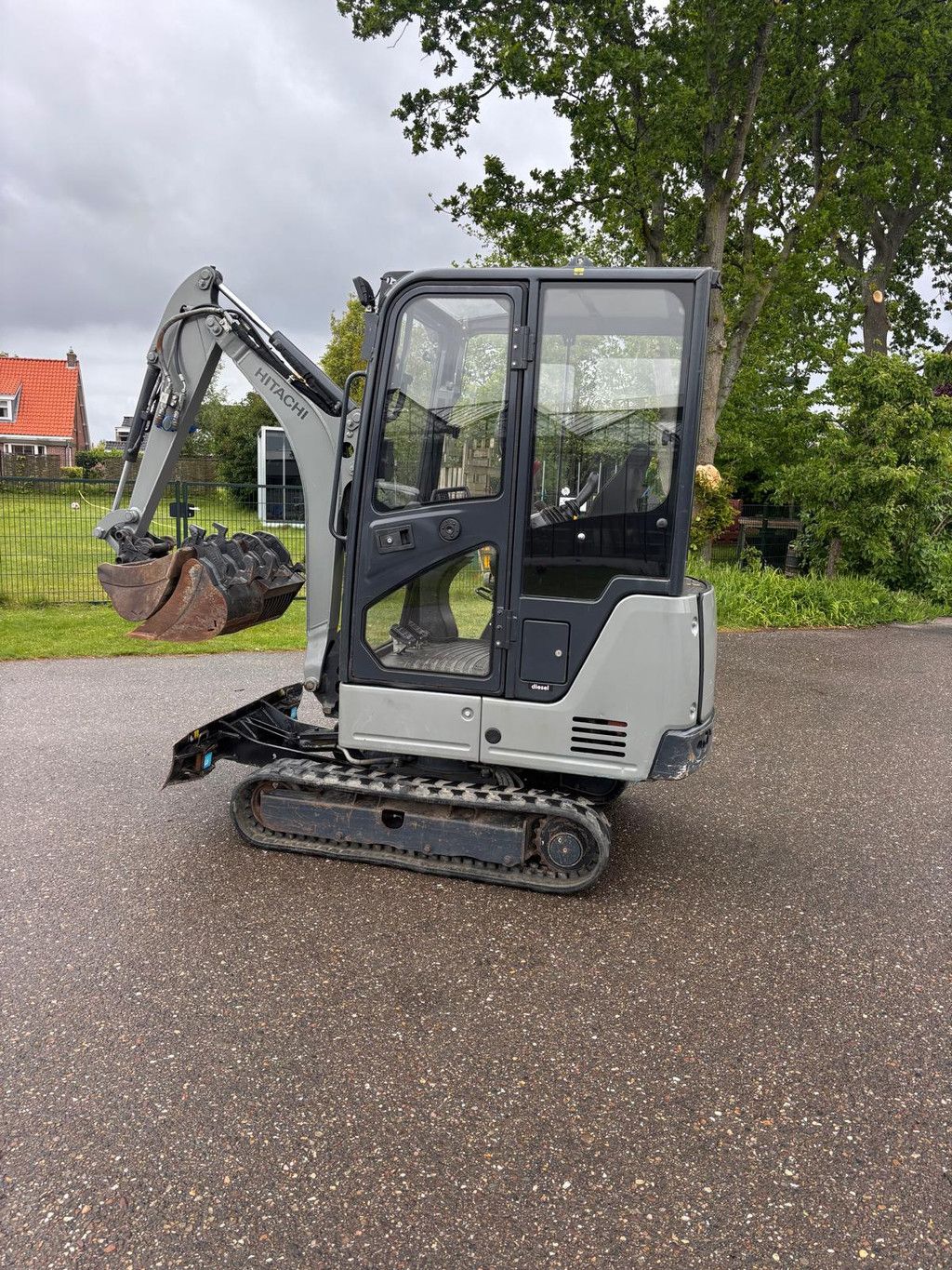 Hitachi ZX19 hitachi minigraafmachine CW05 1334 uur!