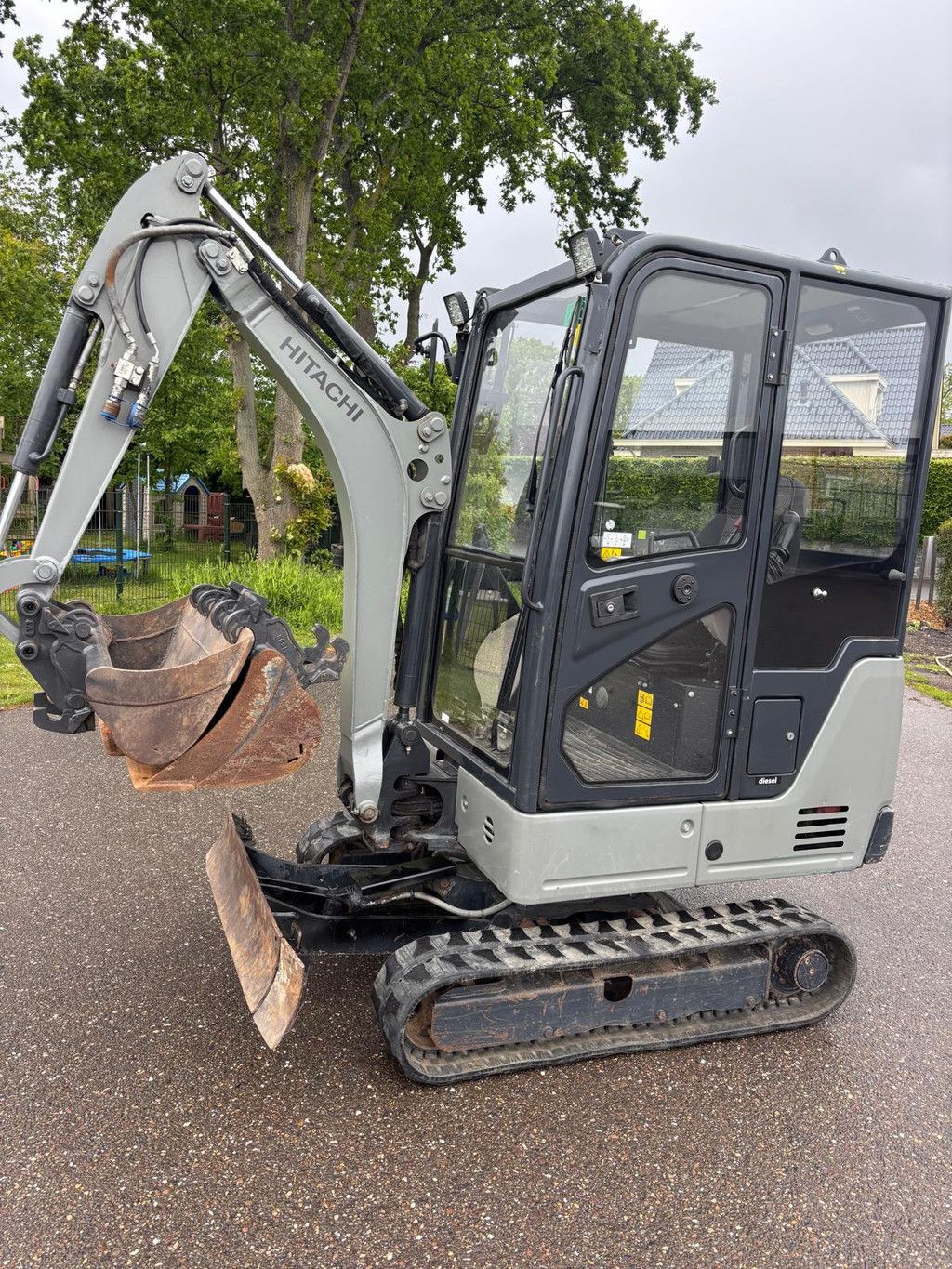 Hitachi ZX19 hitachi minigraafmachine CW05 1334 uur!