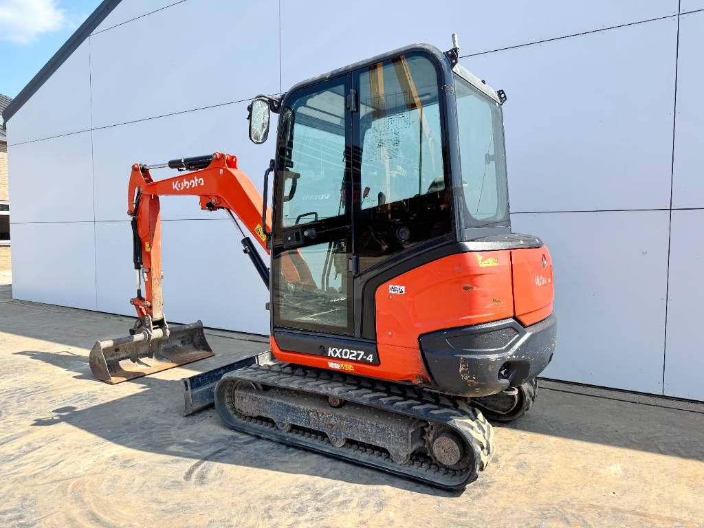 Kubota KX027-4 - Hammer Lines / Quick Coupler