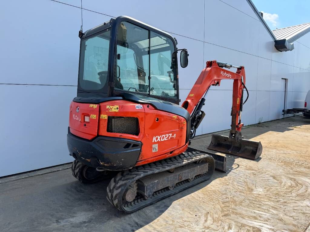Kubota KX027-4 - Hammer Lines / Quick Coupler