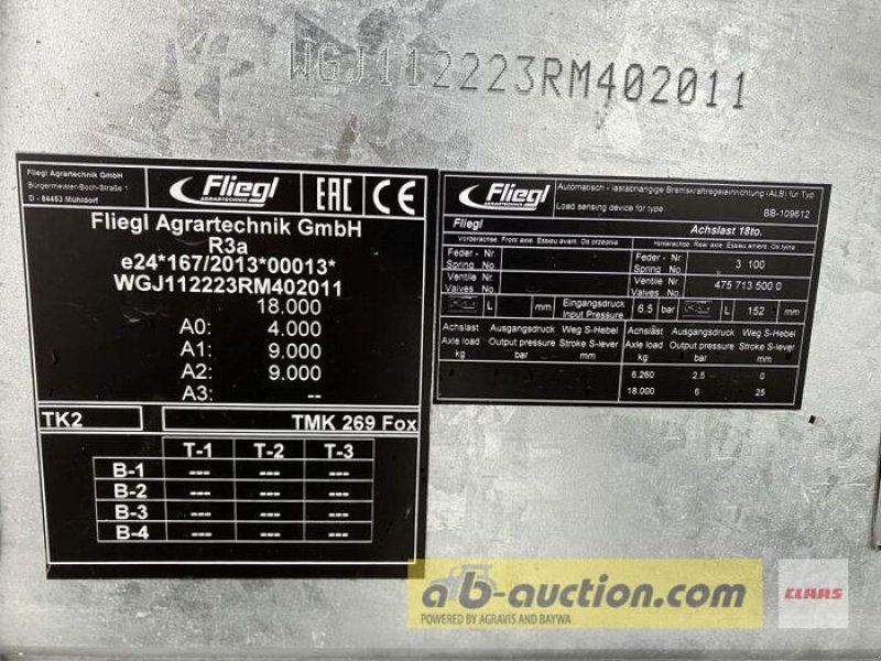 Fliegl TMK 269 FOX PROFI
