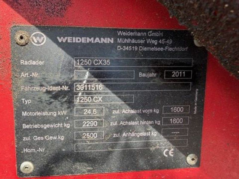 Weidemann 1250 CX35