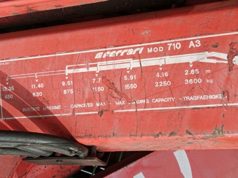LKW Kran Ferrari