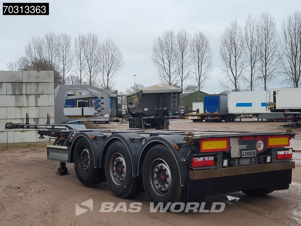 D-TEC FT-LS-S Flexitrailer Multi'45 ft Lifting Axle