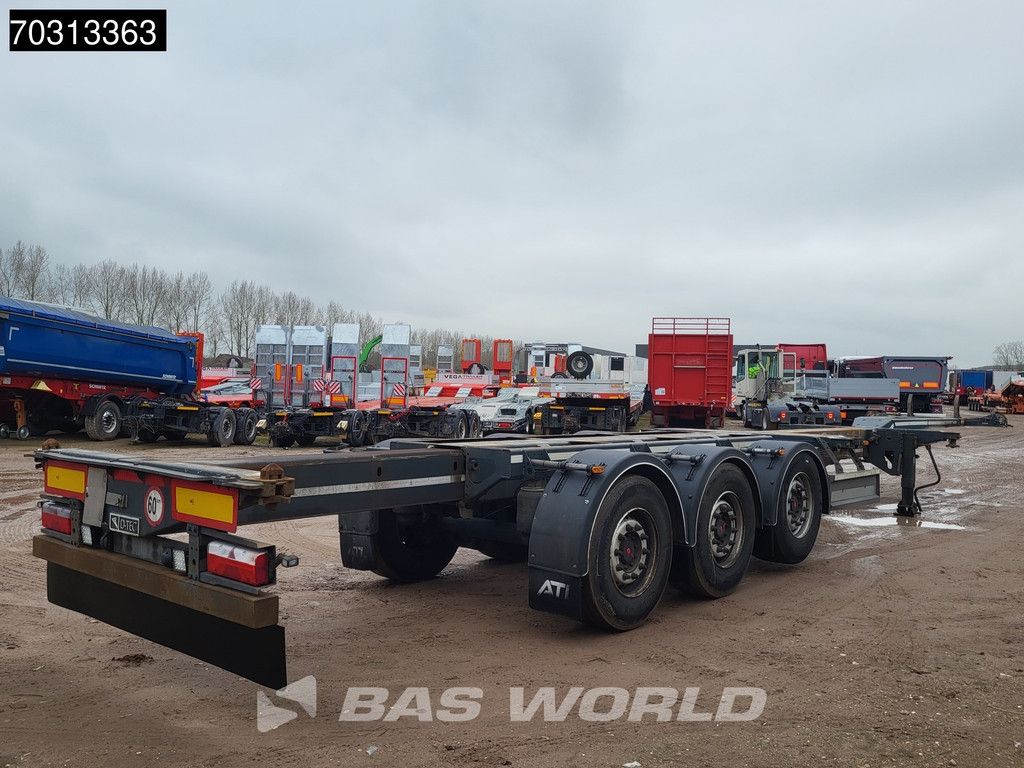 D-TEC FT-LS-S Flexitrailer Multi'45 ft Lifting Axle