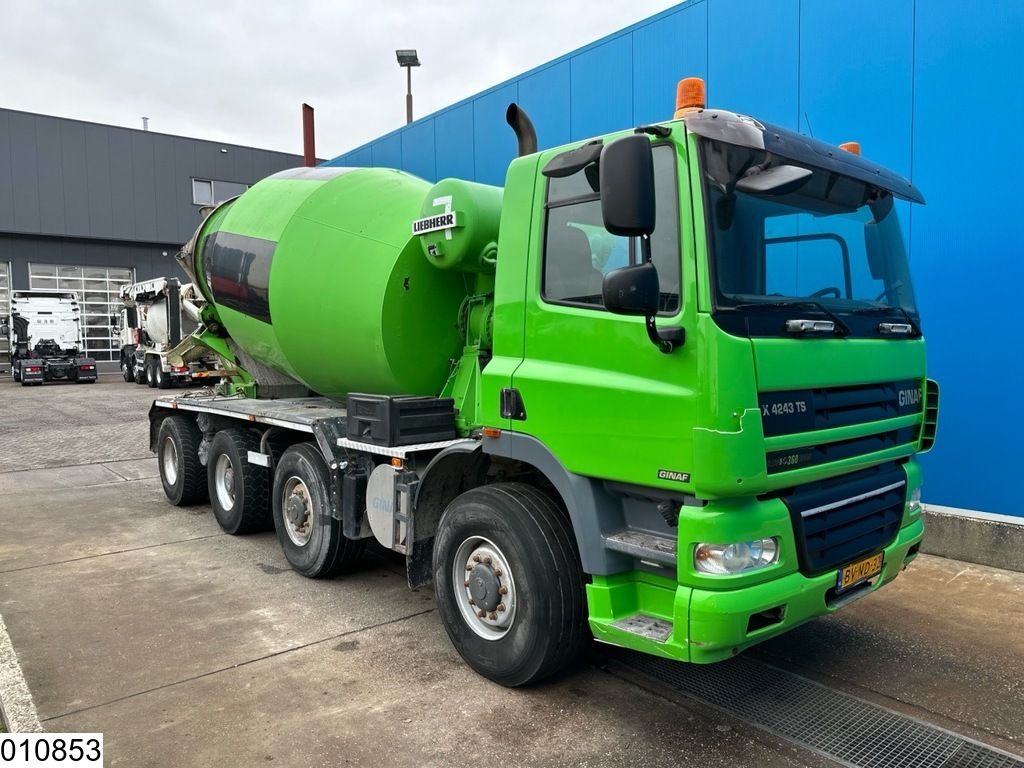 Ginaf X 4243 TS 8x4, EURO 5, 12m3, Hydraulic suspension
