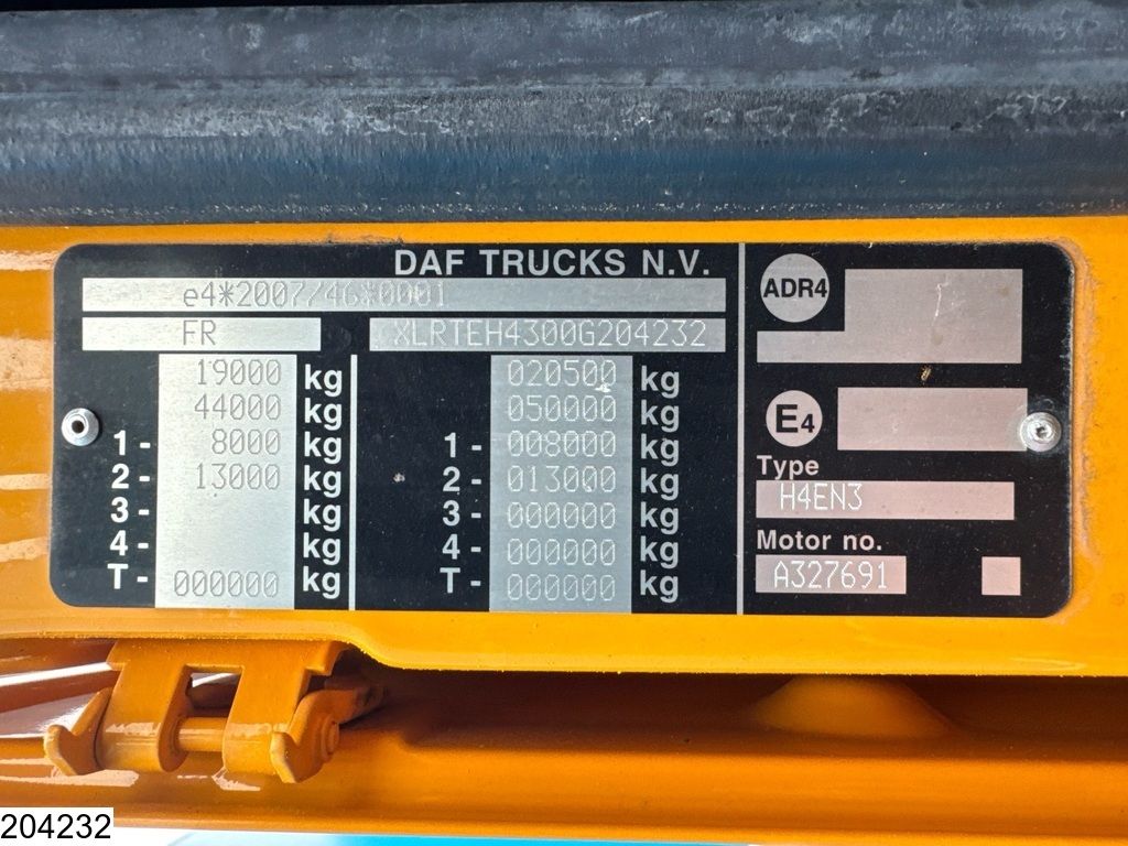 DAF XF 480 EURO 6, Retarder, ACC