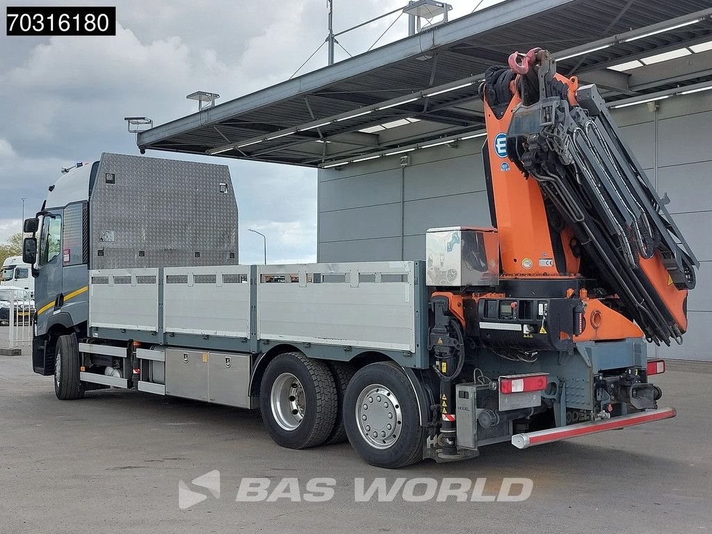 Renault T 460 6X2 EFFER 395/5S + JIB 4S Crane Kran Full Air Suspension Retarder Euro 6