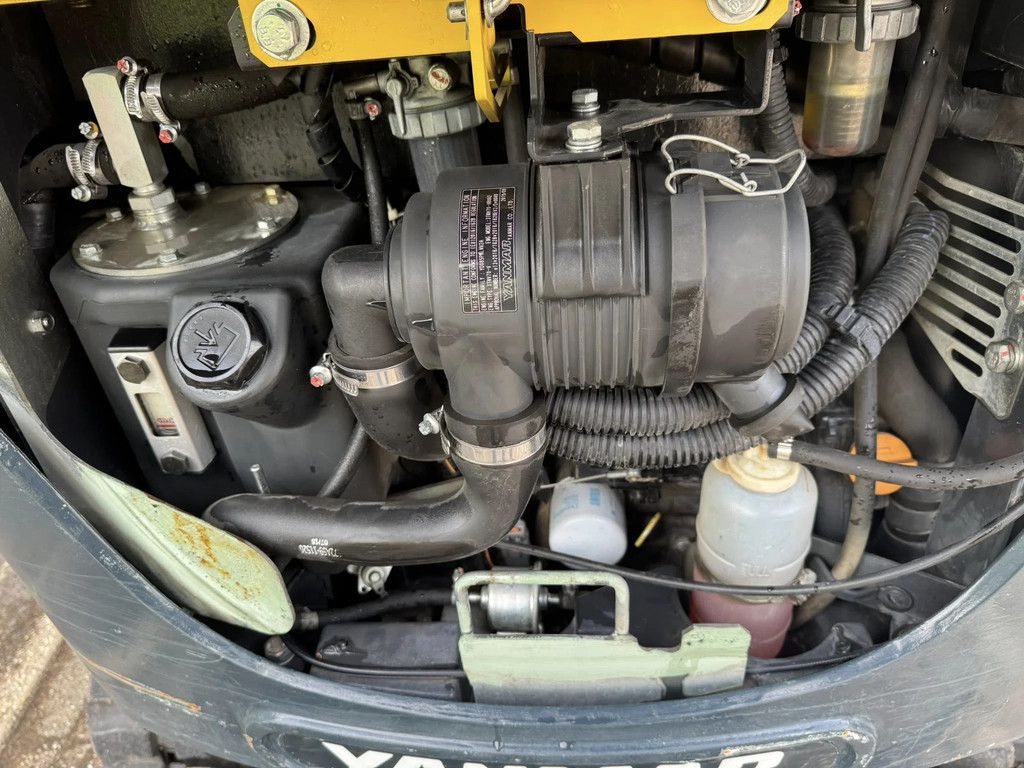 Yanmar SV18 Minigraver + 3 bakken